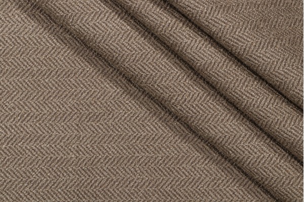Thibaut Ellis Herringbone W72952 Woven Upholstery Fabric in Bark