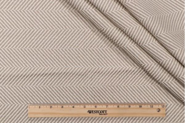 Thibaut Wellesley Herringbone W72963 Woven Upholstery Fabric in Oatmeal