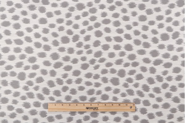 Dunlap Woven Upholstery Fabric in Nickel