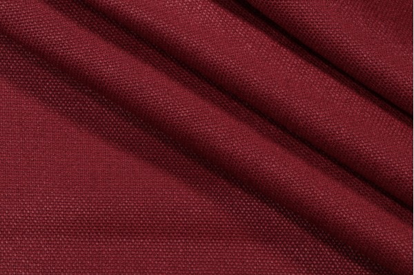 Anna French Dyed Sack AF10158 Woven Decorator Fabric in Burgundy for Thibaut
