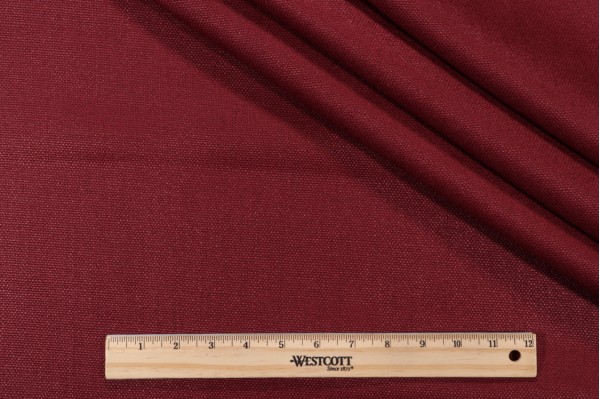 Anna French Dyed Sack AF10158 Woven Decorator Fabric in Burgundy for Thibaut