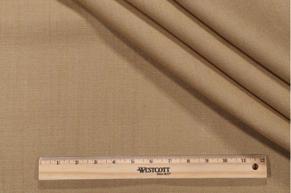 Thibaut Jack Sack AF10143 Woven Linen Decorator Fabric in Beige