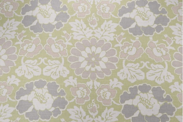 Click for 13 Yards Anna French Shima AF2586 Printed Linen Blend Drapery Fabric in Apple Green for Thibaut Anna French Shima AF2586 Printed Linen Blend Drapery Fabric in Apple Green for Thibaut