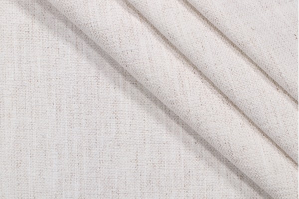 Crypton Nomad High Performance Woven Chenille Upholstery Fabric in Snow