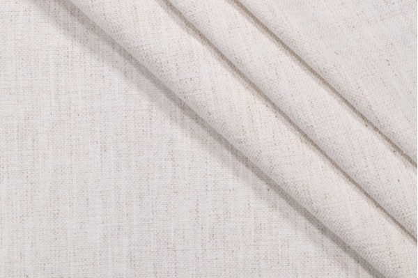 Crypton Nomad High Performance Woven Chenille Upholstery Fabric in Snow