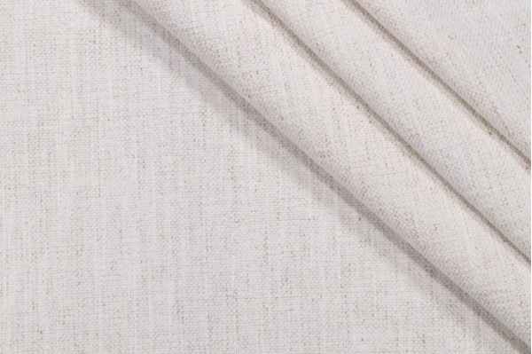 Crypton Nomad High Performance Woven Chenille Upholstery Fabric in Snow