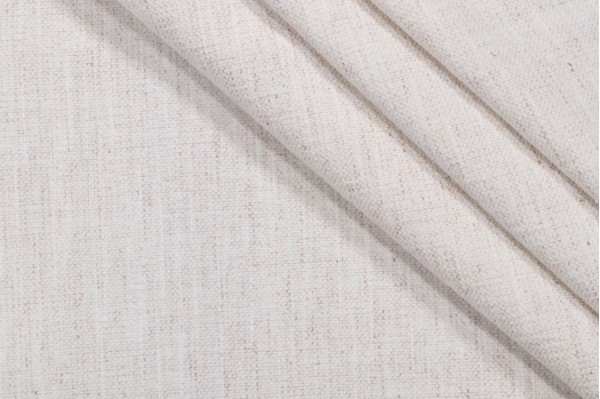 Crypton Nomad High Performance Woven Chenille Upholstery Fabric in Snow