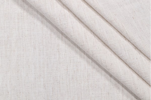 Crypton Nomad High Performance Woven Chenille Upholstery Fabric in Snow