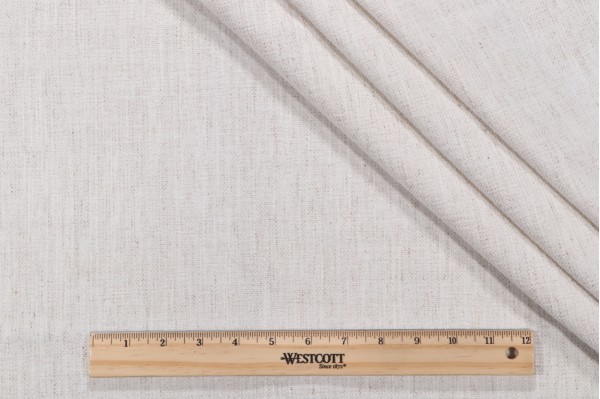 Crypton Nomad High Performance Woven Chenille Upholstery Fabric in Snow