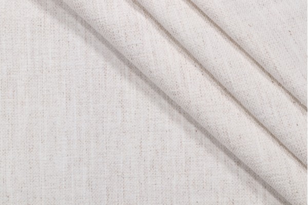 Crypton Nomad High Performance Woven Chenille Upholstery Fabric in Snow