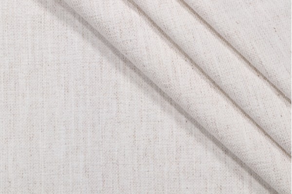 Crypton Nomad High Performance Woven Chenille Upholstery Fabric in Snow