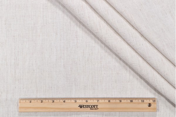 Click for 1.38 Yards Crypton Nomad High Performance Woven Chenille Upholstery Fabric in Snow Crypton Nomad High Performance Woven Chenille Upholstery Fabric in Snow