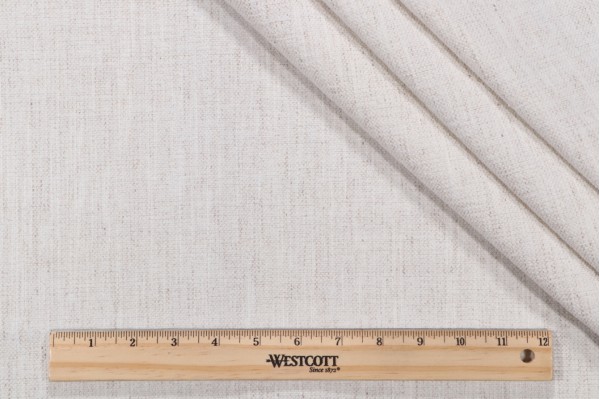 Click for 1.38 Yards Crypton Nomad High Performance Woven Chenille Upholstery Fabric in Snow Crypton Nomad High Performance Woven Chenille Upholstery Fabric in Snow