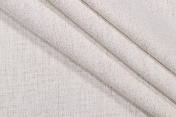 Crypton Nomad High Performance Woven Chenille Upholstery Fabric in Snow