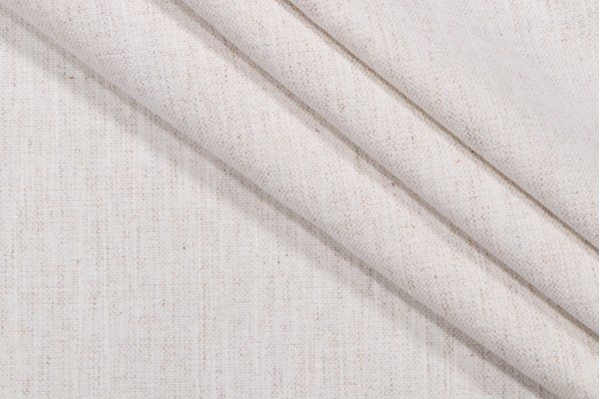 Crypton Nomad High Performance Woven Chenille Upholstery Fabric in Snow