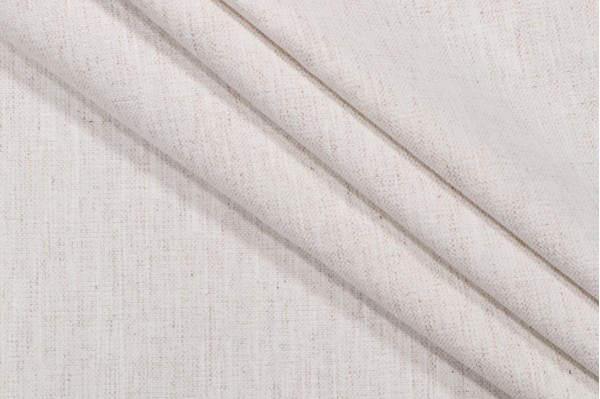 Crypton Nomad High Performance Woven Chenille Upholstery Fabric in Snow