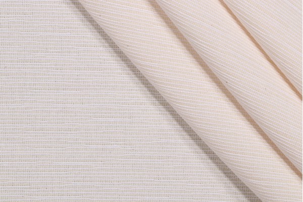 Crypton Lennie High Performance Woven Upholstery Fabric in Natural Cotton