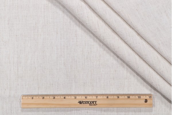 Click for .63 Yards Crypton Nomad High Performance Woven Chenille Upholstery Fabric in Snow Crypton Nomad High Performance Woven Chenille Upholstery Fabric in Snow