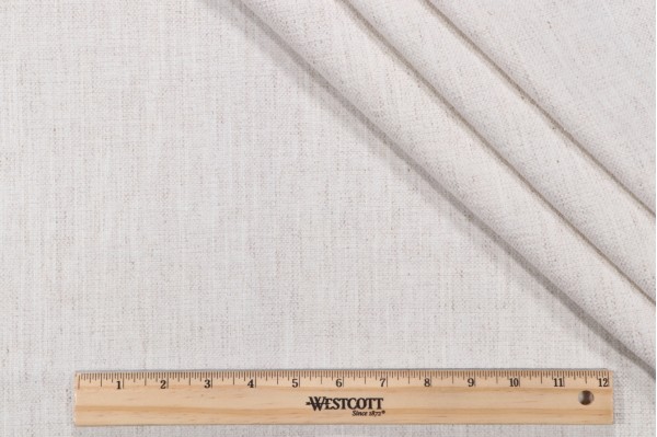 Click for 1.88 Yards Crypton Nomad High Performance Woven Chenille Upholstery Fabric in Snow Crypton Nomad High Performance Woven Chenille Upholstery Fabric in Snow