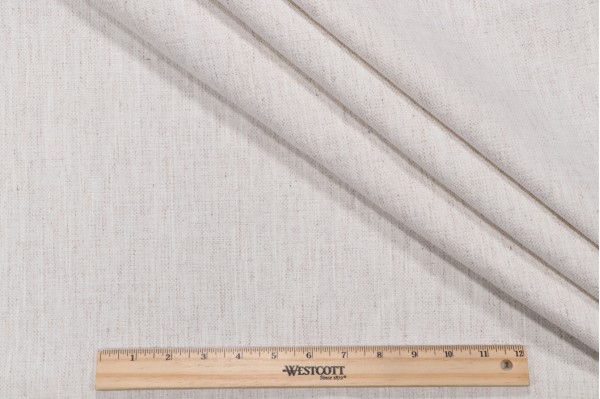 Click for 1.63 Yards Crypton Nomad High Performance Woven Chenille Upholstery Fabric in Snow Crypton Nomad High Performance Woven Chenille Upholstery Fabric in Snow