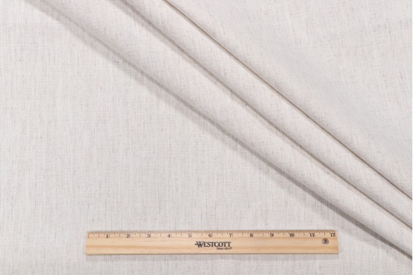 Crypton Nomad High Performance Woven Chenille Upholstery Fabric in Snow