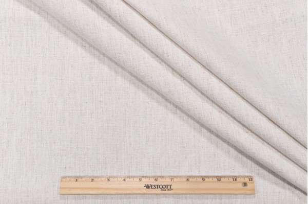 Crypton Nomad High Performance Woven Chenille Upholstery Fabric in Snow