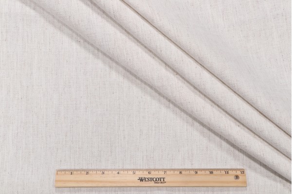 Click for 1.38 Yards Crypton Nomad High Performance Woven Chenille Upholstery Fabric in Snow Crypton Nomad High Performance Woven Chenille Upholstery Fabric in Snow