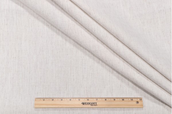 Crypton Nomad High Performance Woven Chenille Upholstery Fabric in Snow
