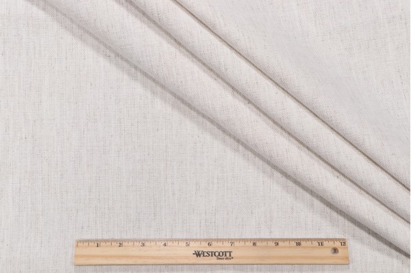 1 Yard Crypton Nomad High Performance Woven Chenille Upholstery Fabric in Snow