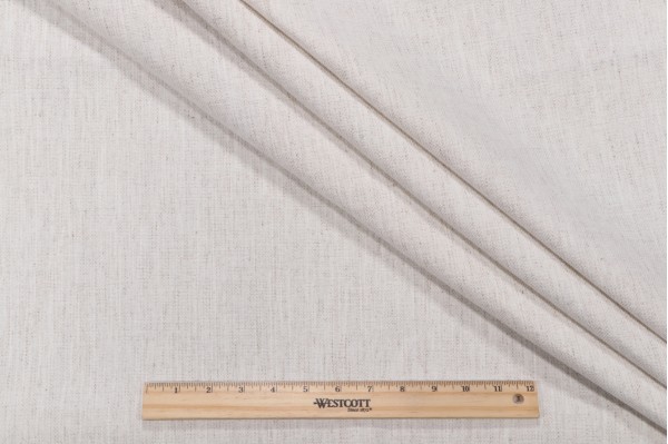 Crypton Nomad High Performance Woven Chenille Upholstery Fabric in Snow