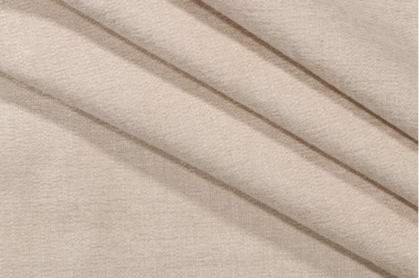 Crypton Granbury High Performance Woven Chenille Upholstery Fabric in Ivory