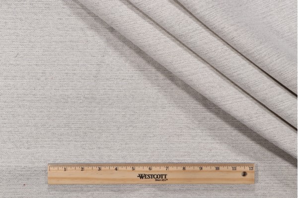 Mina Woven Upholstery Fabric in Snow