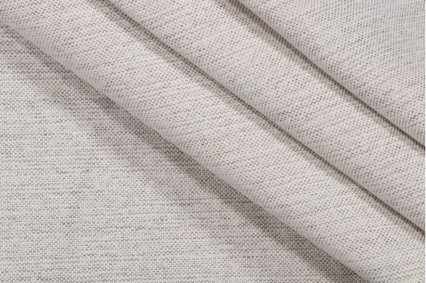 Mina Woven Upholstery Fabric in Snow