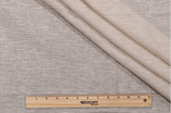 Click for 1 Yard Aura Semi-Sheer Drapery Fabric in Alabaster 1 Yard Aura Semi-Sheer Drapery Fabric in Alabaster