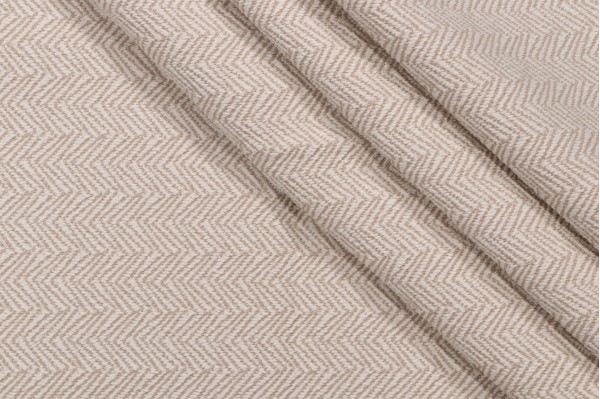 Shelby Woven Upholstery Fabric in Sand