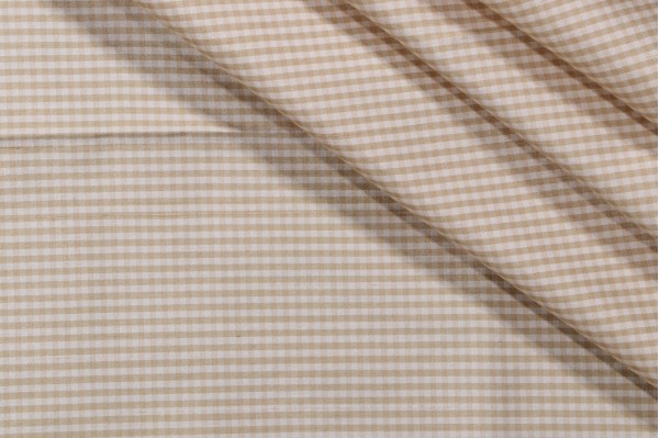 Tirano Silk Decorator Fabric in Beige/White