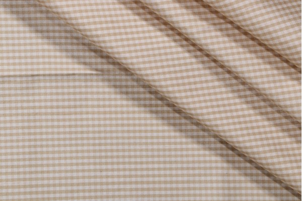 Tirano Silk Decorator Fabric in Beige/White