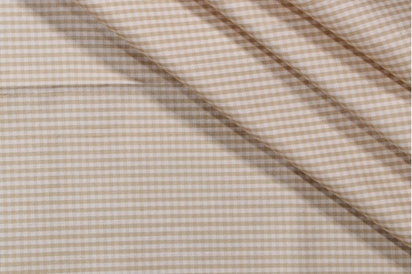 Tirano Silk Decorator Fabric in Beige/White