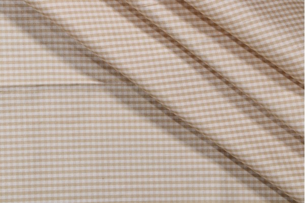 Tirano Silk Decorator Fabric in Beige/White