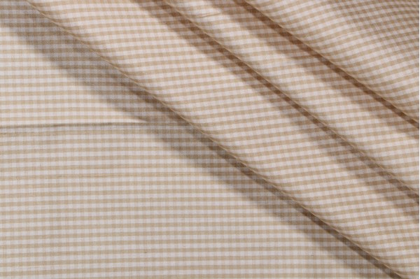 Tirano Silk Decorator Fabric in Beige/White
