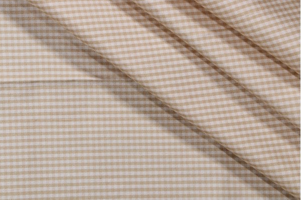 Tirano Silk Decorator Fabric in Beige/White