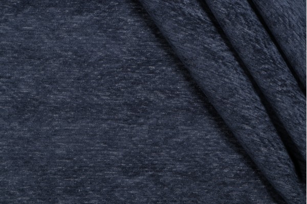 Crypton Lennon High Performance Woven Chenille Upholstery Fabric in Silver Twilight