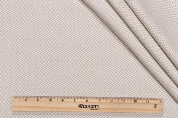 Crypton Burl High Performance Woven Upholstery Fabric in Natural Cream