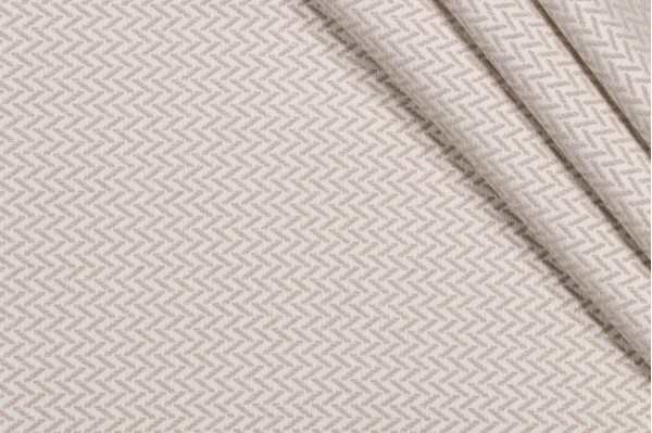 Crypton Burl High Performance Woven Upholstery Fabric in Natural Cream