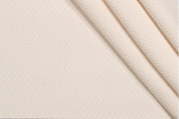 Crypton Burl High Performance Woven Upholstery Fabric in Natural Ivory