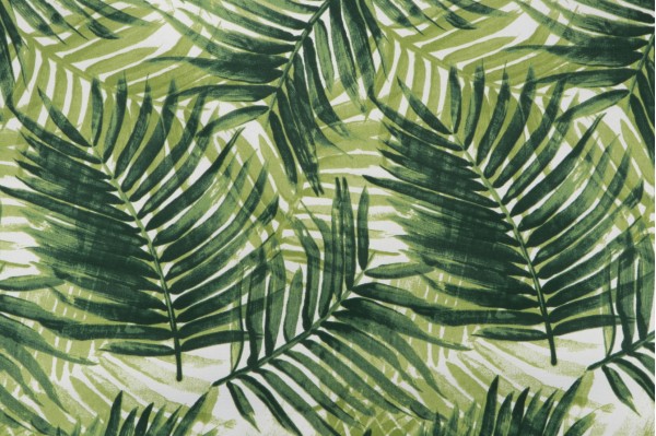 Tommy Bahama Escape Route Printed Polyester Outdoor Fabric in Jade