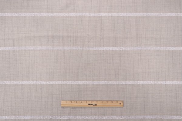 Crypton Stripe High Performance Woven Upholstery Fabric in Ash 