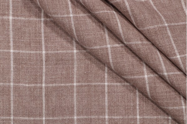 Kaufmann Bennet Woven Decorator Fabric in Shitake 