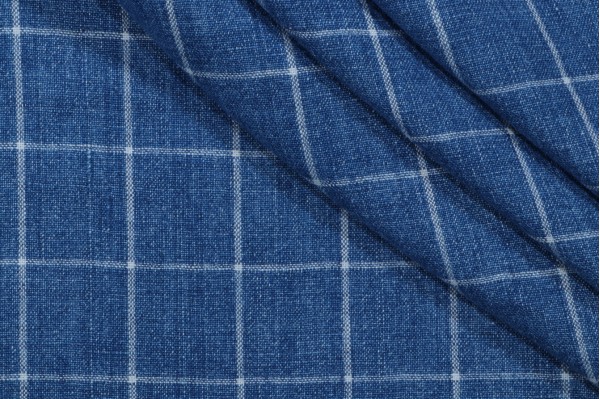 Kaufmann Bennet Woven Decorator Fabric in Cobalt 