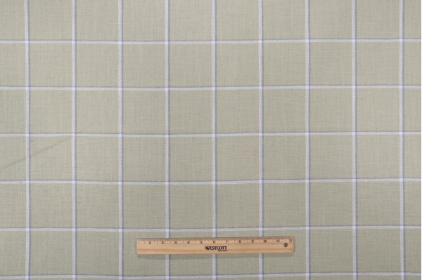 Sample of Kaufmann Westport Woven Upholstery Fabric in Green Tea 